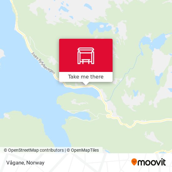 Vågane map