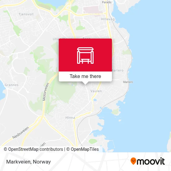 Markveien map