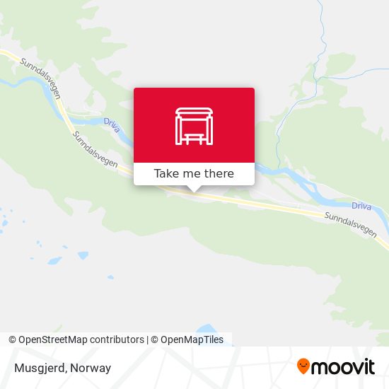 Musgjerd map