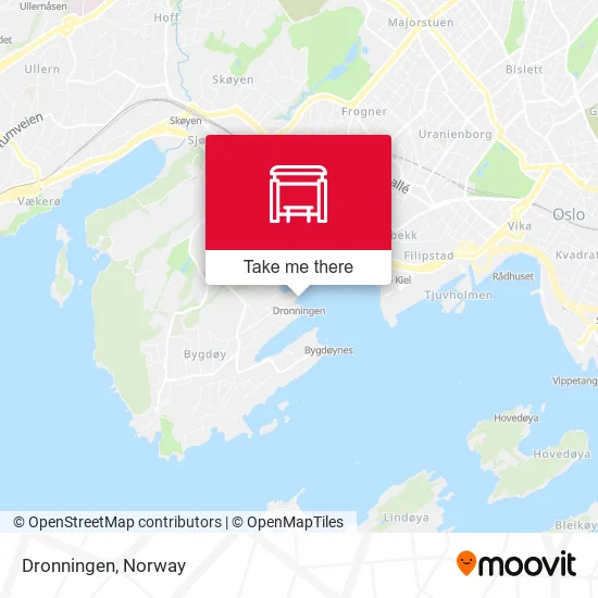 Dronningen map