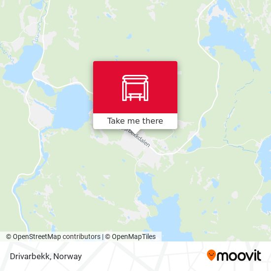 Drivarbekk map