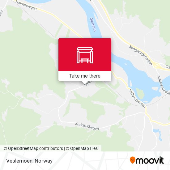 Veslemoen map