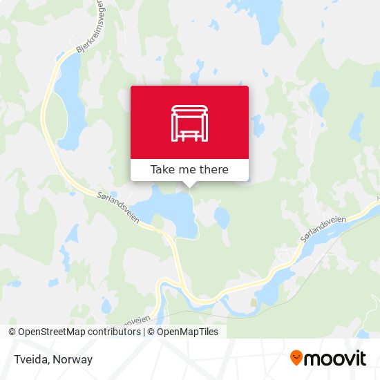 Tveida map