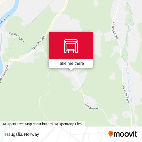 Haugslia map