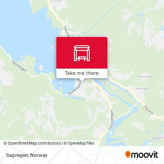 Sagvegen map