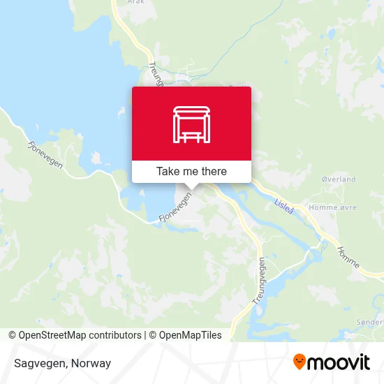 Sagvegen map