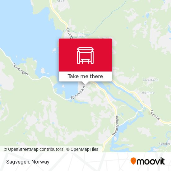 Sagvegen map