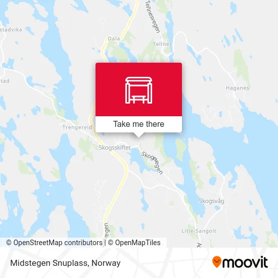 Midstegen Snuplass map