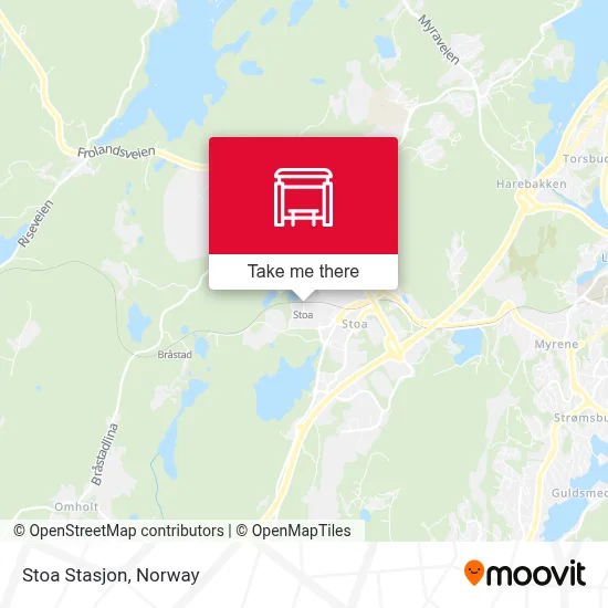 Stoa Stasjon map