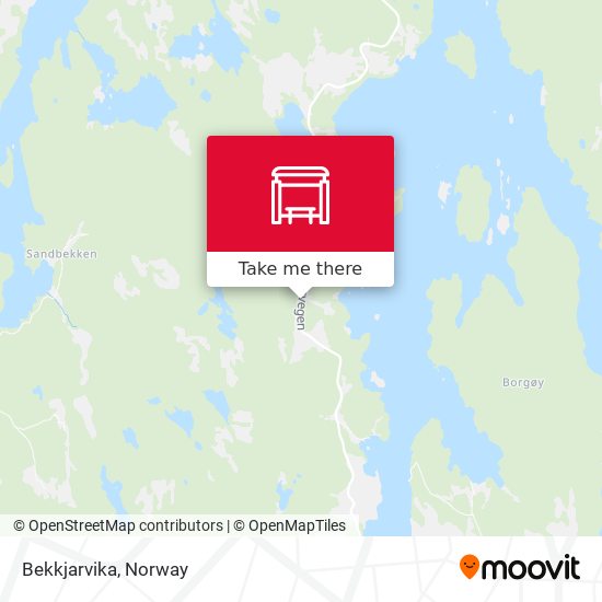 Bekkjarvika map