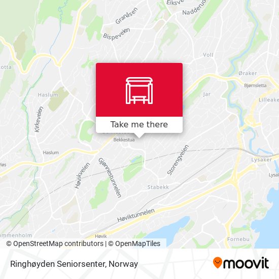 Ringhøyden Seniorsenter map
