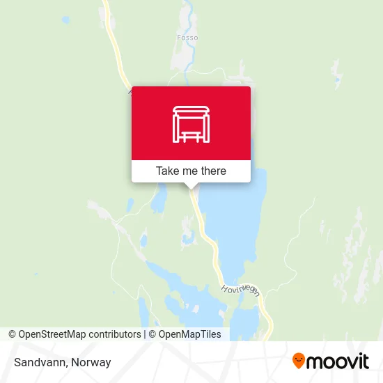 Sandvann map