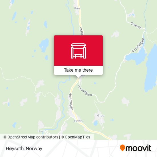 Høyseth map