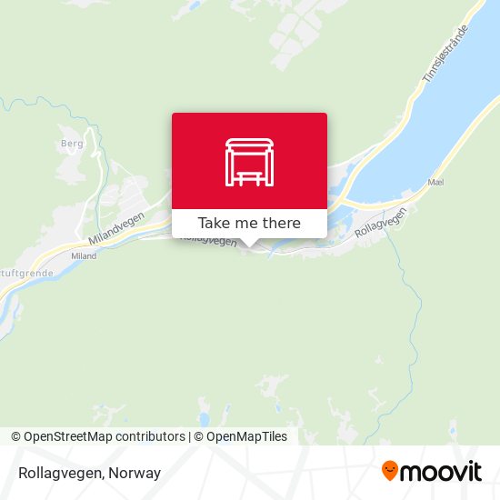 Rollagvegen map