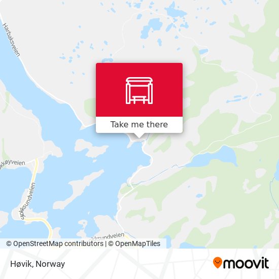 Høvik map