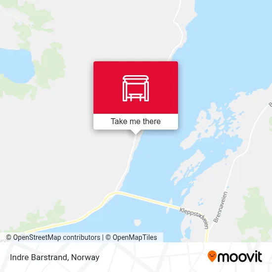 Indre Barstrand map