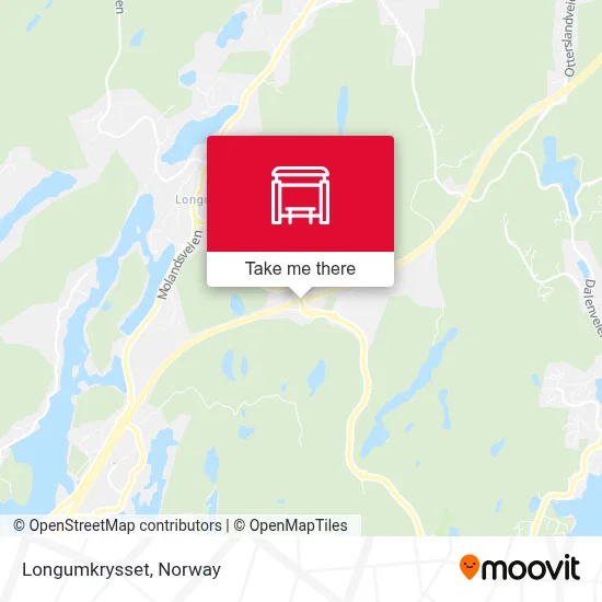 Longumkrysset map