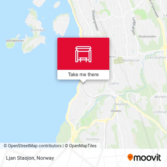 Ljan Stasjon map
