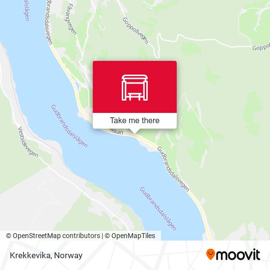 Krekkevika map