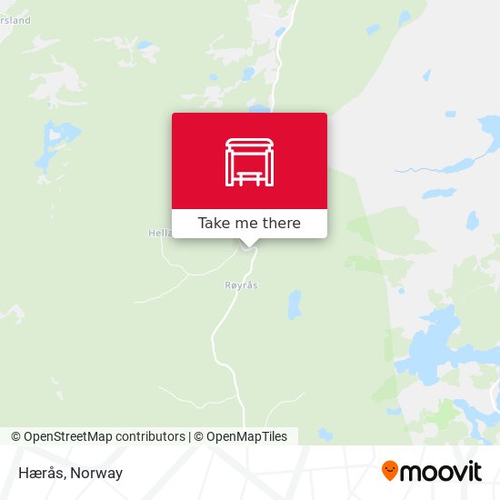 Hærås map