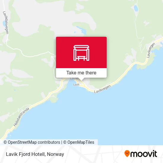Lavik Fjord Hotell map