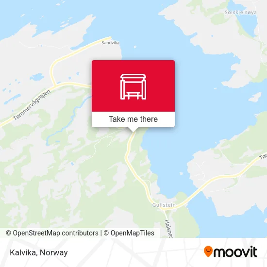 Kalvika map