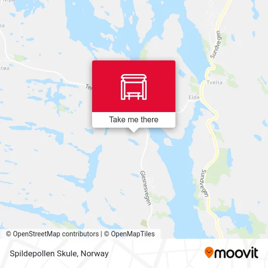 Spildepollen Skule map