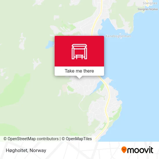 Høgholtet map