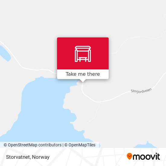 Storvatnet map