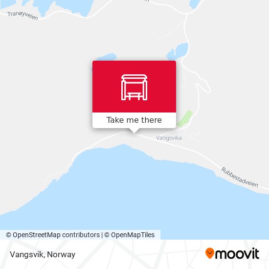 Vangsvik map