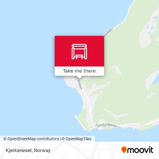 Kjerkeneset map