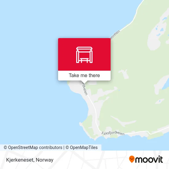 Kjerkeneset map