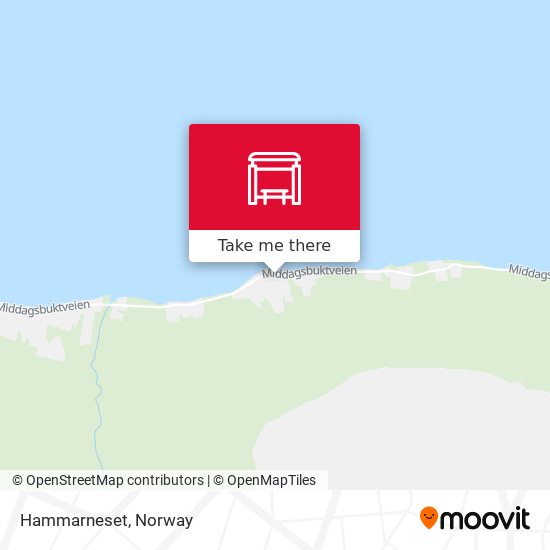 Hammarneset map