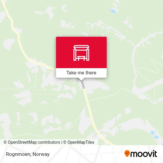 Rognmoen map