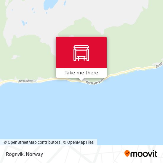 Rognvik map