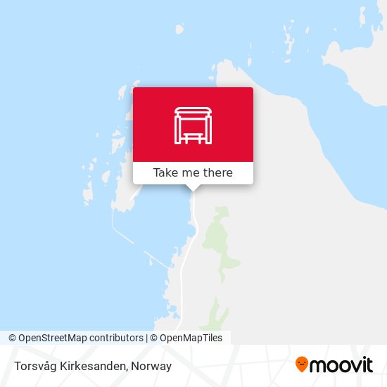 Torsvåg Kirkesanden map