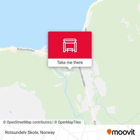 Rotsundelv Skole map