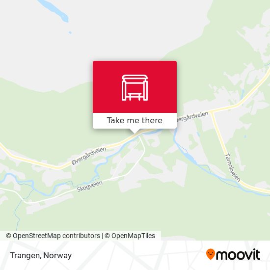 Trangen map