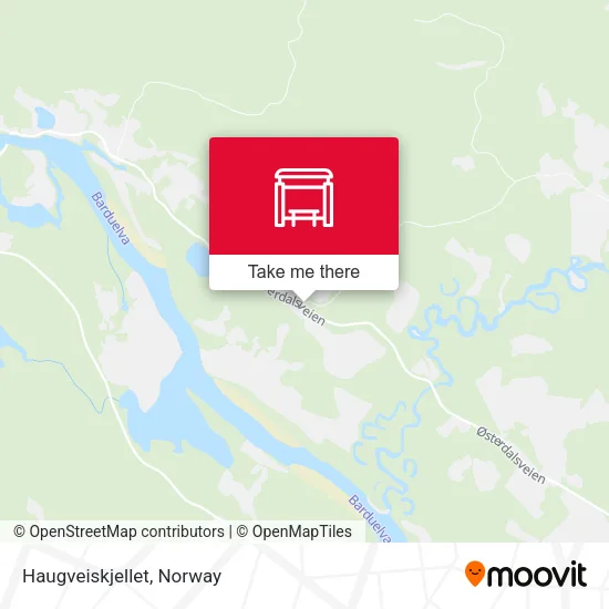 Haugveiskjellet map