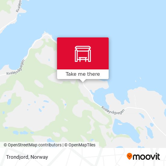 Trondjord map