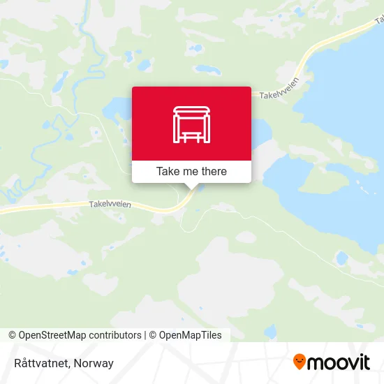 Råttvatnet map