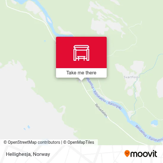 Hellighesja map