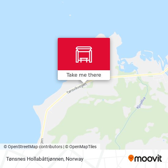 Tønsnes Hollabåttjønnen map