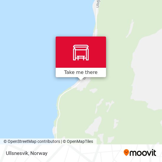 Ullsnesvik map