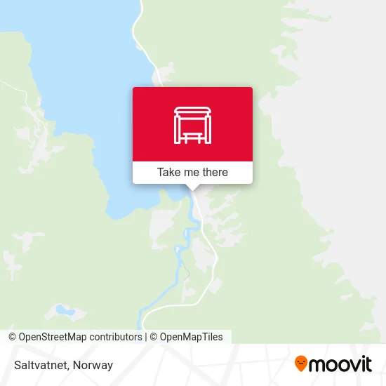 Saltvatnet map