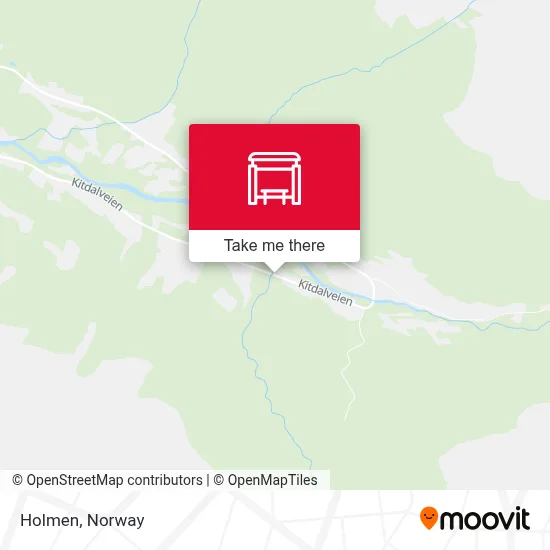 Holmen map