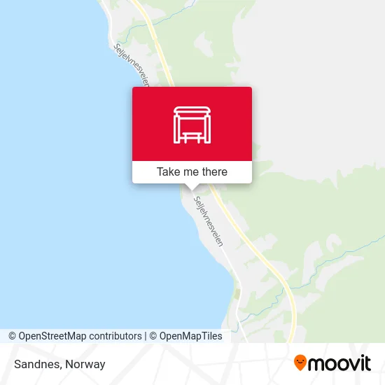 Sandnes map