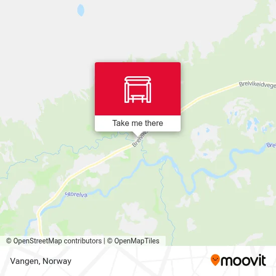 Vangen map