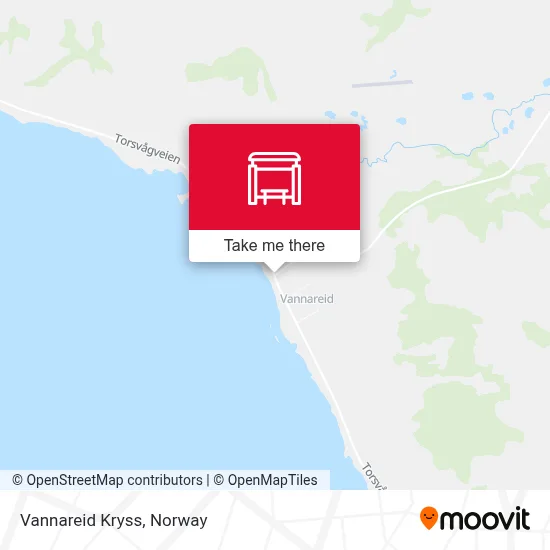 Vannareid Kryss map