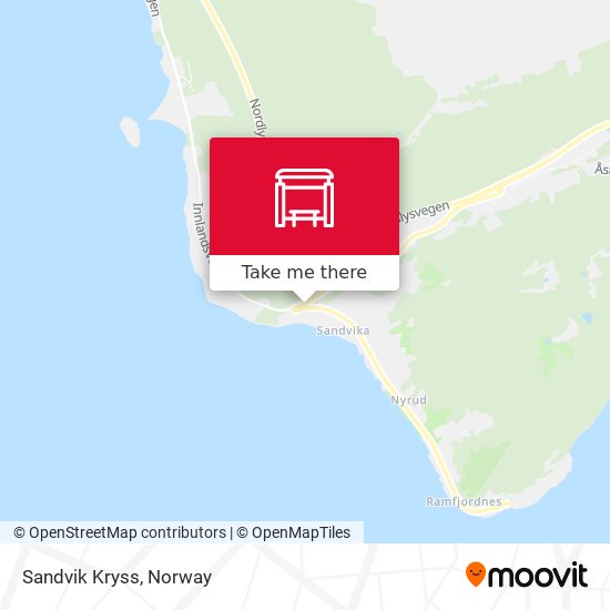 Sandvik Kryss map